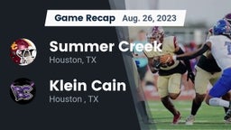 Recap: Summer Creek  vs. Klein Cain  2023