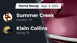 Recap: Summer Creek  vs. Klein Collins  2023