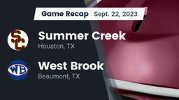 Recap: Summer Creek  vs. West Brook  2023