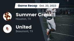 Recap: Summer Creek  vs. United  2023