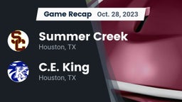 Recap: Summer Creek  vs. C.E. King  2023