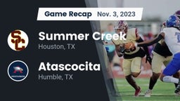 Recap: Summer Creek  vs. Atascocita  2023