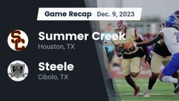 Recap: Summer Creek  vs. Steele  2023