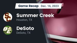Recap: Summer Creek  vs. DeSoto  2023