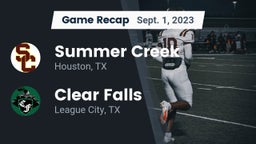Recap: Summer Creek  vs. Clear Falls  2023