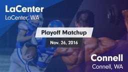 Matchup: LaCenter  vs. Connell  2016