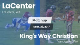 Matchup: LaCenter  vs. King's Way Christian  2017