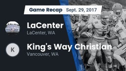 Recap: LaCenter  vs. King's Way Christian  2017