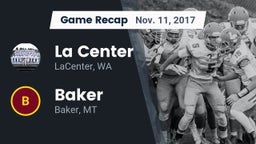 Recap: La Center  vs. Baker  2017