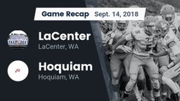 Recap: LaCenter  vs. Hoquiam  2018