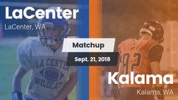 Matchup: LaCenter  vs. Kalama  2018