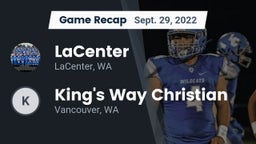 Recap: LaCenter  vs. King's Way Christian  2022