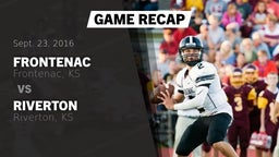 Recap: Frontenac  vs. Riverton  2016