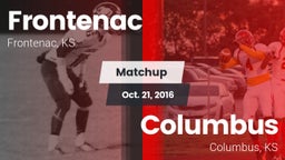Matchup: Frontenac High vs. Columbus  2016