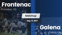 Matchup: Frontenac High vs. Galena  2017