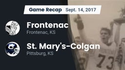 Recap: Frontenac  vs. St. Mary's-Colgan  2017