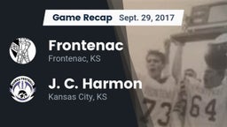 Recap: Frontenac  vs. J. C. Harmon  2017