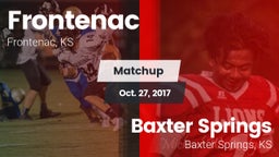 Matchup: Frontenac High vs. Baxter Springs   2017