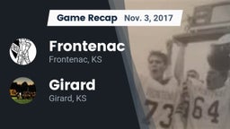 Recap: Frontenac  vs. Girard  2017