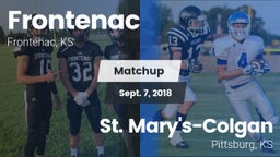 Matchup: Frontenac High vs. St. Mary's-Colgan  2018