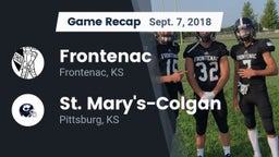Recap: Frontenac  vs. St. Mary's-Colgan  2018