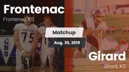 Matchup: Frontenac High vs. Girard  2019