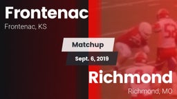 Matchup: Frontenac High vs. Richmond  2019