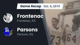 Recap: Frontenac  vs. Parsons  2019