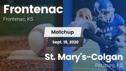 Matchup: Frontenac High vs. St. Mary's-Colgan  2020