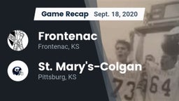 Recap: Frontenac  vs. St. Mary's-Colgan  2020