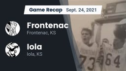 Recap: Frontenac  vs. Iola  2021