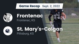 Recap: Frontenac  vs. St. Mary's-Colgan  2022