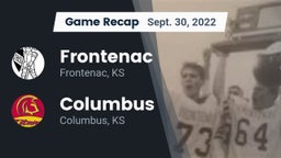 Recap: Frontenac  vs. Columbus  2022