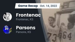 Recap: Frontenac  vs. Parsons  2022