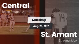 Matchup: Central  vs. St. Amant  2017