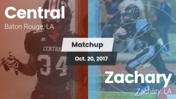 Matchup: Central  vs. Zachary  2017