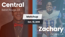 Matchup: Central  vs. Zachary  2018