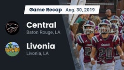 Recap: Central  vs. Livonia  2019