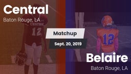 Matchup: Central  vs. Belaire  2019
