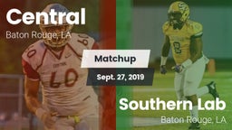 Matchup: Central  vs. Southern Lab  2019