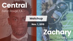 Matchup: Central  vs. Zachary  2019