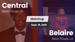 Matchup: Central  vs. Belaire  2020