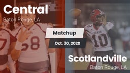 Matchup: Central  vs. Scotlandville  2020
