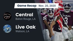 Recap: Central  vs. Live Oak  2020