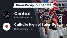 Recap: Central  vs. Catholic High of Baton Rouge 2023