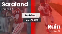 Matchup: Saraland  vs. Rain  2018