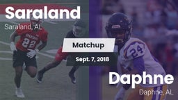Matchup: Saraland  vs. Daphne  2018