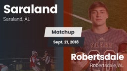 Matchup: Saraland  vs. Robertsdale  2018