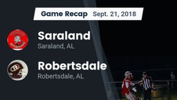 Recap: Saraland  vs. Robertsdale  2018