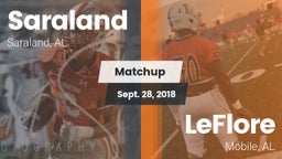 Matchup: Saraland  vs. LeFlore  2018